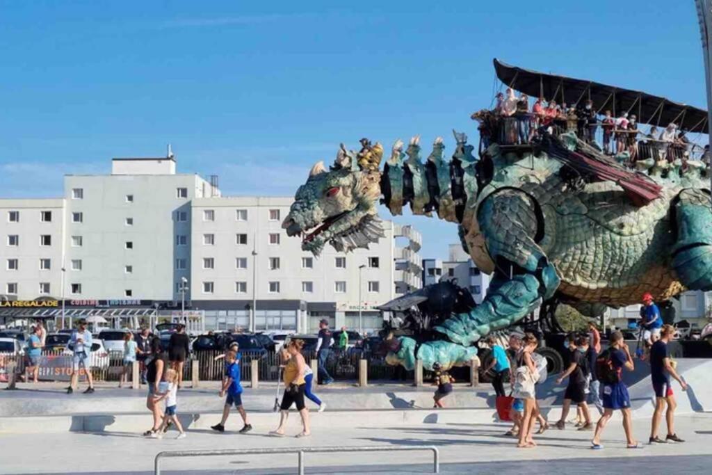 La Plage Superbe Studio Refait A Neuf Calais Eksteriør bilde
