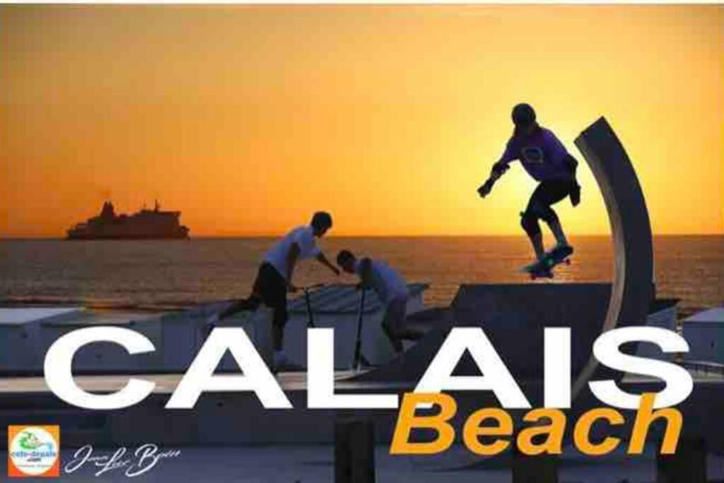 La Plage Superbe Studio Refait A Neuf Calais Eksteriør bilde